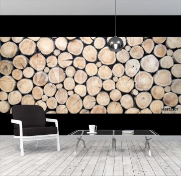 Bild på wallpaper wood log